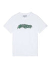 Heavy Jersey Relaxed Logo Short Sleeve T-Shirt White - GANNI - BALAAN 2