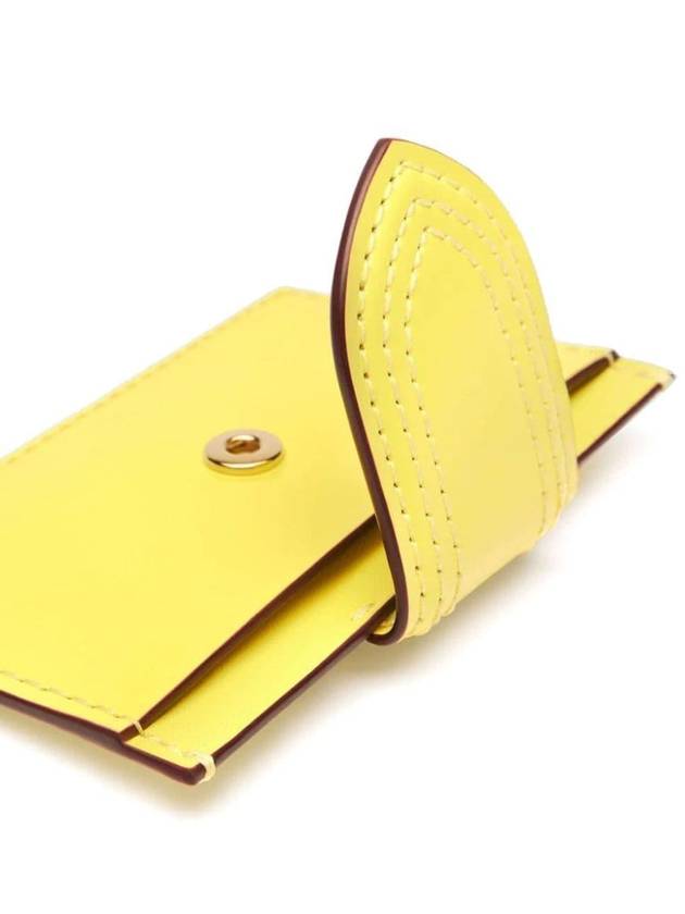 Le Porte Carte Bambino Card Wallet Yellow - JACQUEMUS - BALAAN 4