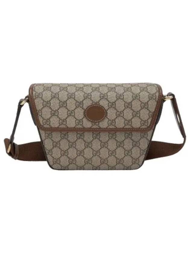 All over GG Supreme canvas shoulder bag beige - GUCCI - BALAAN 1