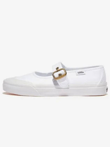 Shoes Running Sneakers Comfortable Slip On Mary Jane True White - VANS - BALAAN 1