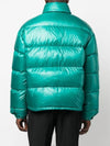 Re-Nylon Padded Down Jacket Green - PRADA - BALAAN 6