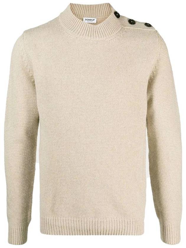 Sweater UT225 M00901U 002 DU010 WHITE OFF - DONDUP - BALAAN 2