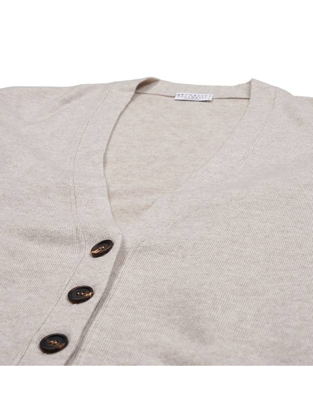 Women's Cashmere Cardigan Grey - BRUNELLO CUCINELLI - BALAAN 8