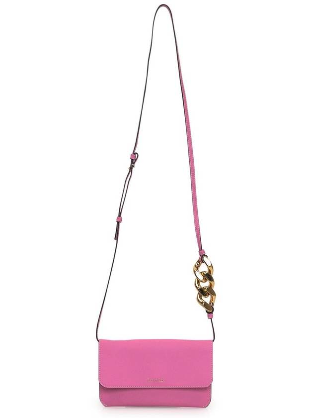 Logo Print Small Shoulder Bag Pink - JW ANDERSON - BALAAN 5