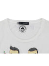 Manica Corta Print Short Sleeve T-Shirt White - DSQUARED2 - BALAAN 6