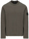 Wappen Shadow Project Mesh Long Sleeve T-Shirt Grey - STONE ISLAND - BALAAN.