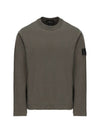 Wappen Shadow Project Mesh Long Sleeve T-Shirt Grey - STONE ISLAND - BALAAN 1
