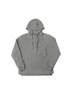 Chest Pocket Cotton Hoodie Light Grey - TEN C - BALAAN 3