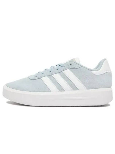 Court Silk Low Top Sneakers Core Wonder Blue - ADIDAS - BALAAN 2