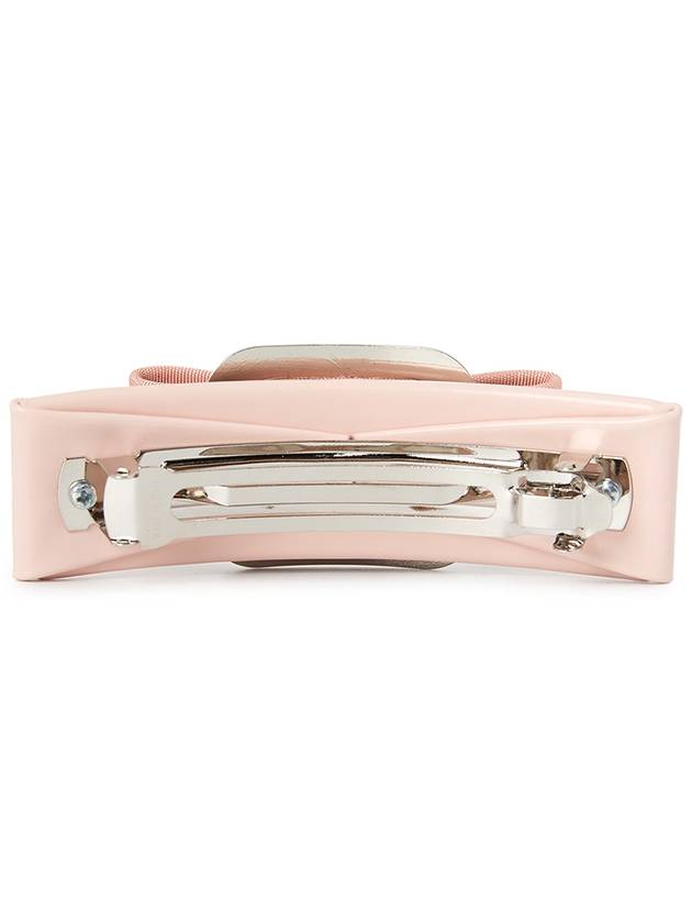 New Vara Plate Hair Clip Pink - SALVATORE FERRAGAMO - BALAAN 3