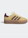 Gazelle Bold Suede Low Top Sneakers Almost Yellow - ADIDAS - BALAAN 2