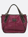 burgundy shoulder bag - TOD'S - BALAAN 1