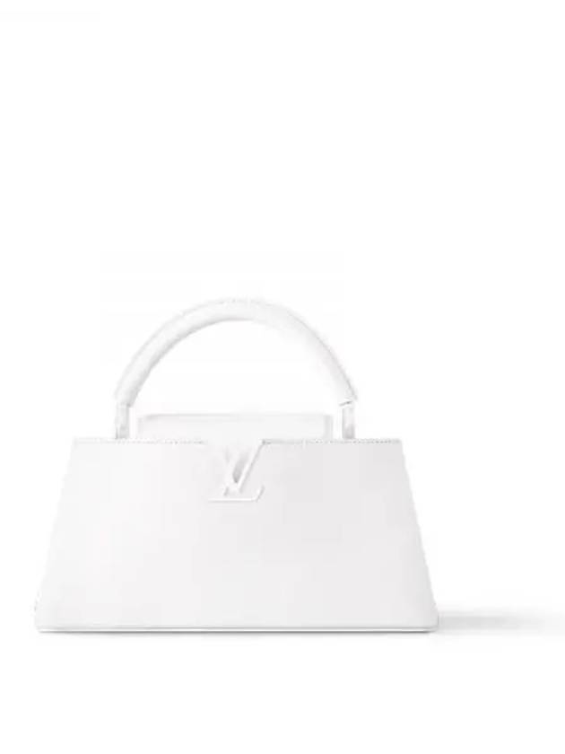 Shoulder Bag Cross Capucine East West MM Optic White M23948 - LOUIS VUITTON - BALAAN 1