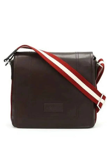 Terlago Leather Cross Bag Dark Brown - BALLY - BALAAN 1