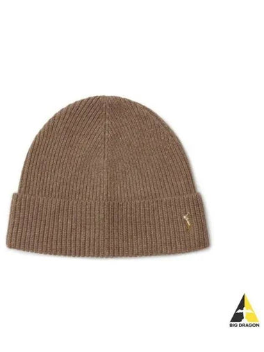 Signature Pony Wool Blend Beanie Brown - POLO RALPH LAUREN - BALAAN 1