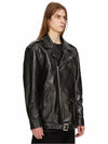 Calfskin jumbo stooge rider jacket black ru02d6773 lri 09 - RICK OWENS - BALAAN 2