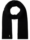 Muffler Scarf 455956296 001 Nero - POLO RALPH LAUREN - BALAAN 2