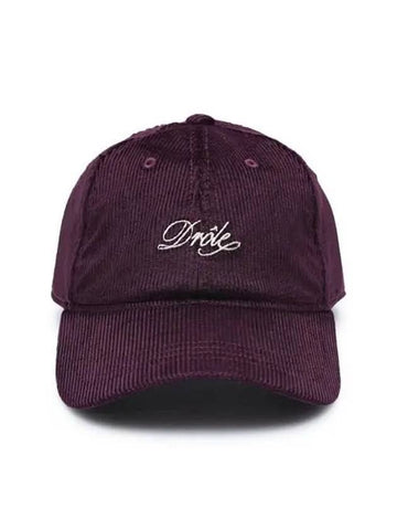 Drold Monsieur Unisex La Casquette Ball Cap Wine CP134 CO076 WN - DROLE DE MONSIEUR - BALAAN 1