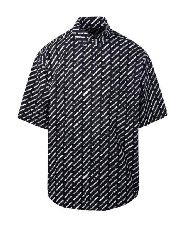 long sleeve shirt BLACK WHITE - BALENCIAGA - BALAAN 1