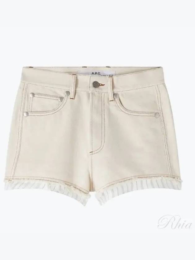 Versailles Shorts Ivory - A.P.C. - BALAAN 2