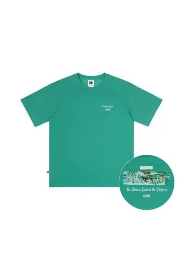 KODAK Apparel Summer Colorama Coolmax Short Sleeve T Shirt GREEN - KODO - BALAAN 1