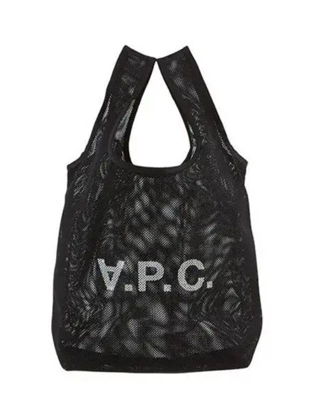 Logo Rebound Mesh Tote Bag Black - A.P.C. - BALAAN 2