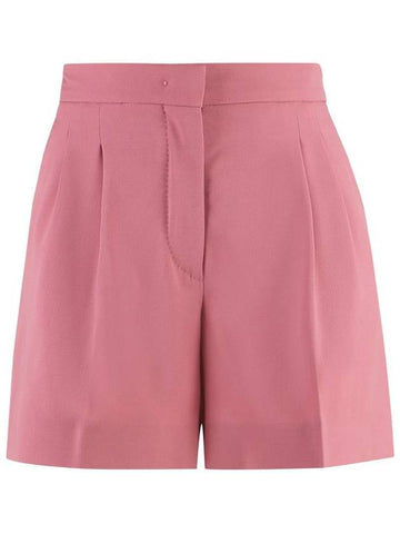 Max Mara Studio Cardiff Wool Shorts - MAX MARA - BALAAN 1