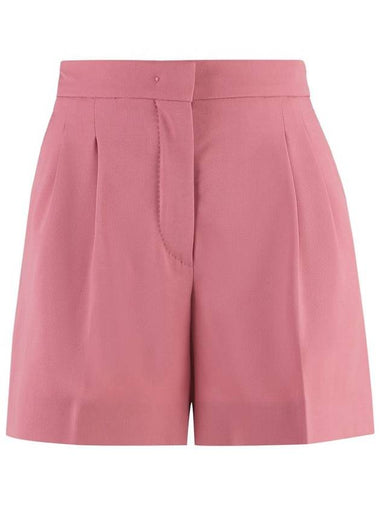 Max Mara Studio Cardiff Wool Shorts - MAX MARA - BALAAN 1