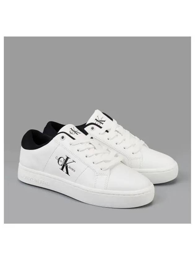 WoMen's Rome Classic Low Top Sneakers White - CALVIN KLEIN - BALAAN 2