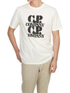 30/1 Jersey Graphic Short Sleeve T-Shirt White - CP COMPANY - BALAAN 6