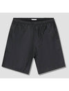 Pocket Heart Logo Swim Shorts Black - AMI - BALAAN 2