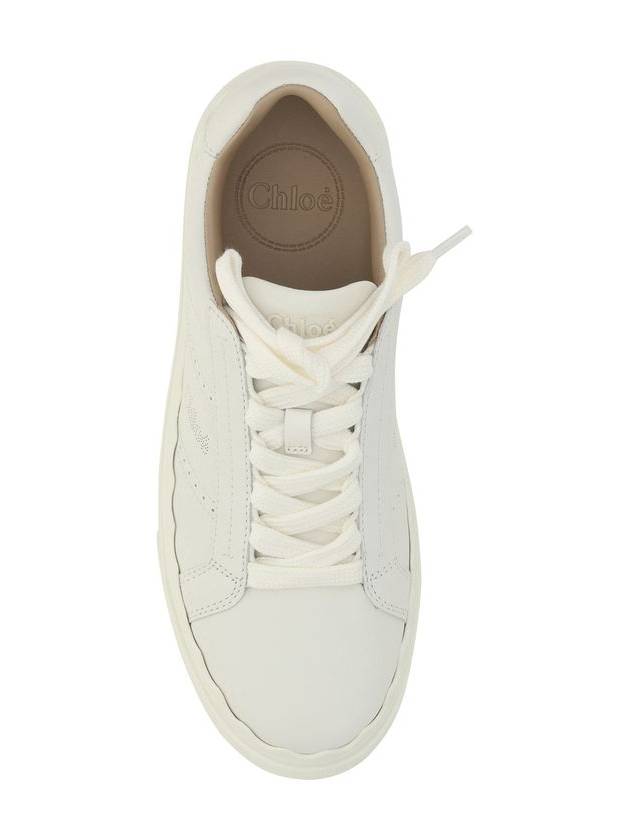 Lauren Low Top Sneakers White - CHLOE - BALAAN 5