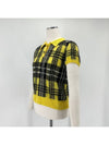 Christian mohair check short sleeve knit - DIOR - BALAAN 2