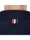 RWB Stripe Polo Shirt Navy - THOM BROWNE - BALAAN 9