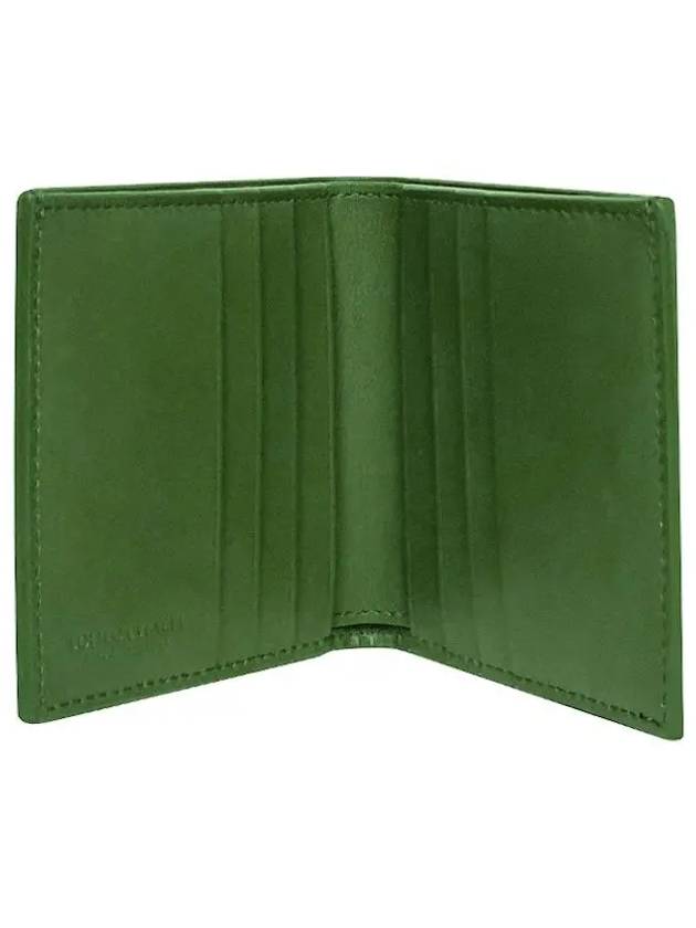 Intrecciato Slim Folder Halfwallet Avocado - BOTTEGA VENETA - BALAAN 5