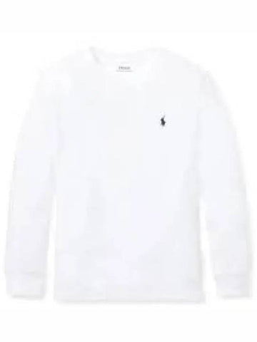 Classic fit jersey long sleeve t shirt white 1236082 - POLO RALPH LAUREN - BALAAN 1