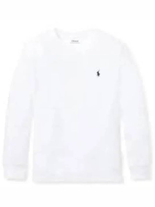 Classic fit jersey long sleeve t shirt white 1236082 - POLO RALPH LAUREN - BALAAN 1