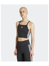 Adicolor 3 Stripe Cropped Sleeveless Black - ADIDAS - BALAAN 2