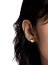 LV Heart Earrings Gold - LOUIS VUITTON - BALAAN 5