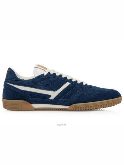 Suede Jackson LowTop Sneakers Navy - TOM FORD - BALAAN 2