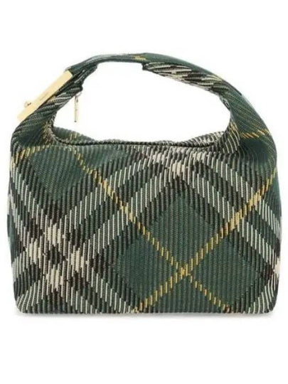 Peg Medium Duffel Bag Green - BURBERRY - BALAAN 2