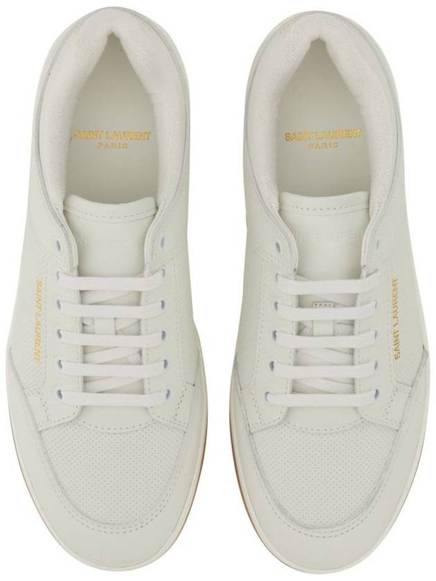 SL 61 Low Top Sneakers White - SAINT LAURENT - BALAAN 6