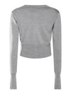 Bea Cropped Cardigan Grey - VIVIENNE WESTWOOD - BALAAN 4