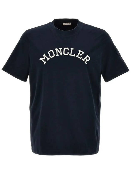 8C0006489AA2778 Logo Short Sleeve TShirt - MONCLER - BALAAN 1