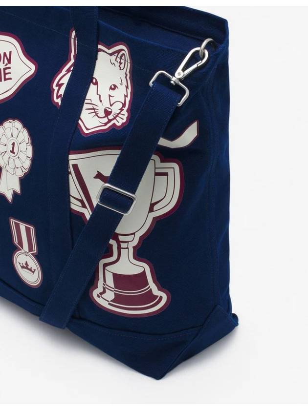 Varsity Patch XXL Tote Bag Shoulder - MAISON KITSUNE - BALAAN 2