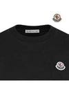 Kids Short Sleeve T Shirt Black 8C00007 83907 999 8A 10A - MONCLER - BALAAN 4