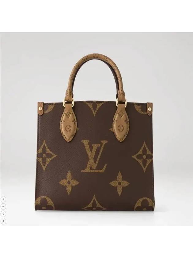 Women's OnTheGo PM Monogram Tote Bag Brown - LOUIS VUITTON - BALAAN 3