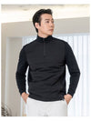 Men s quilted padded hybrid windproof half zip up t shirt HC4MTS002 - HOLIC&PLAY - BALAAN 3