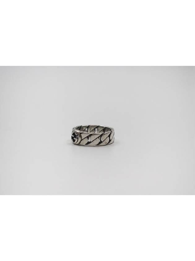 Wide Interlocking Ring No 13 661513 - GUCCI - BALAAN 3