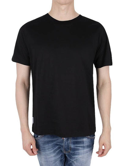 Shadow Back Graphic Print Short Sleeve T-Shirt Black - STONE ISLAND - BALAAN 2